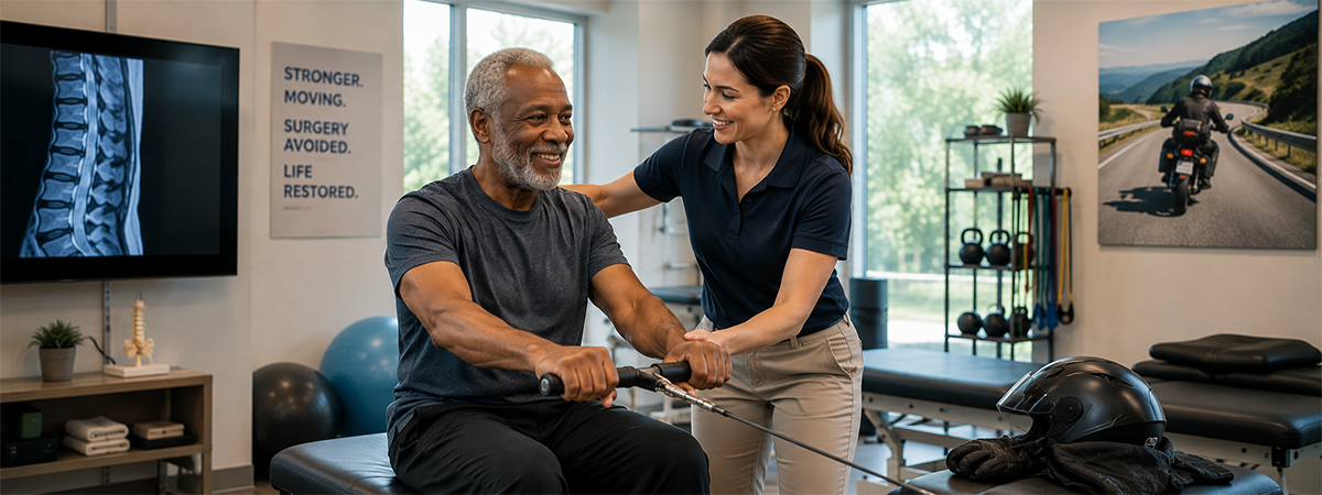 Beyond the Imaging: How Physical Therapy Helped a 65-Year-Old Rider Avoid Back Surgery