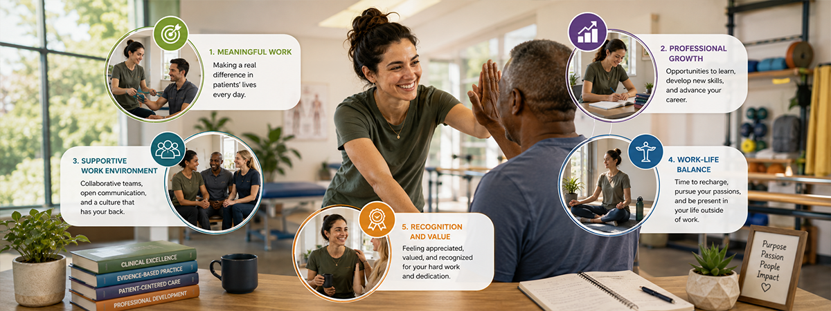 The Engaged Therapist: 5 Key Drivers of Job Satisfaction